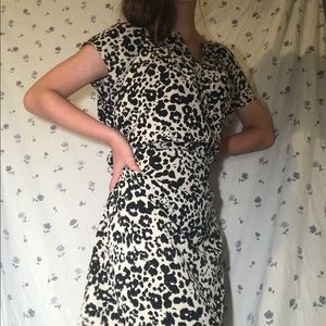 NWT Talbots Leopard Dress